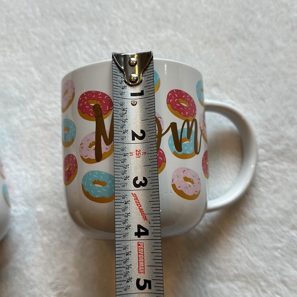 Mom & Dad 18oz. Doughnut Coffee Mugs (Set of 2) White - Picture 14 of 16